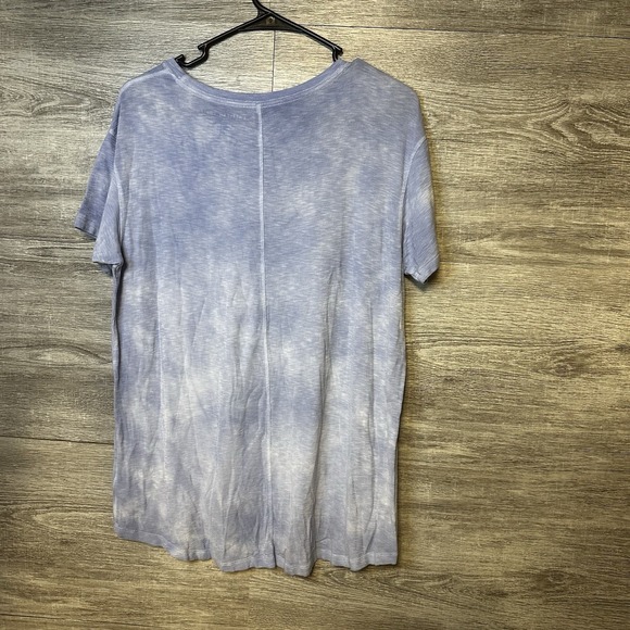American Eagle Tie Dye‎ Tee T-Shirt Women's Size XS Blue Short Sleeve Soft - Picture 3 of 6